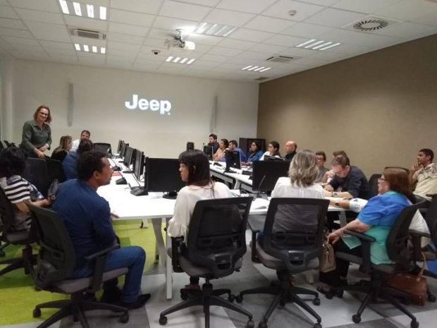 Secretários de Alhandra e Caaporã participam de reunião na Jeep sobre aprimoramento do ‘Rota do Saber’