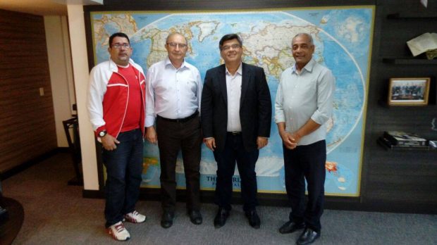 Prefeito de Caaporã e presidente da FIEP discutem parcerias para o desenvolvimento de Caaporã