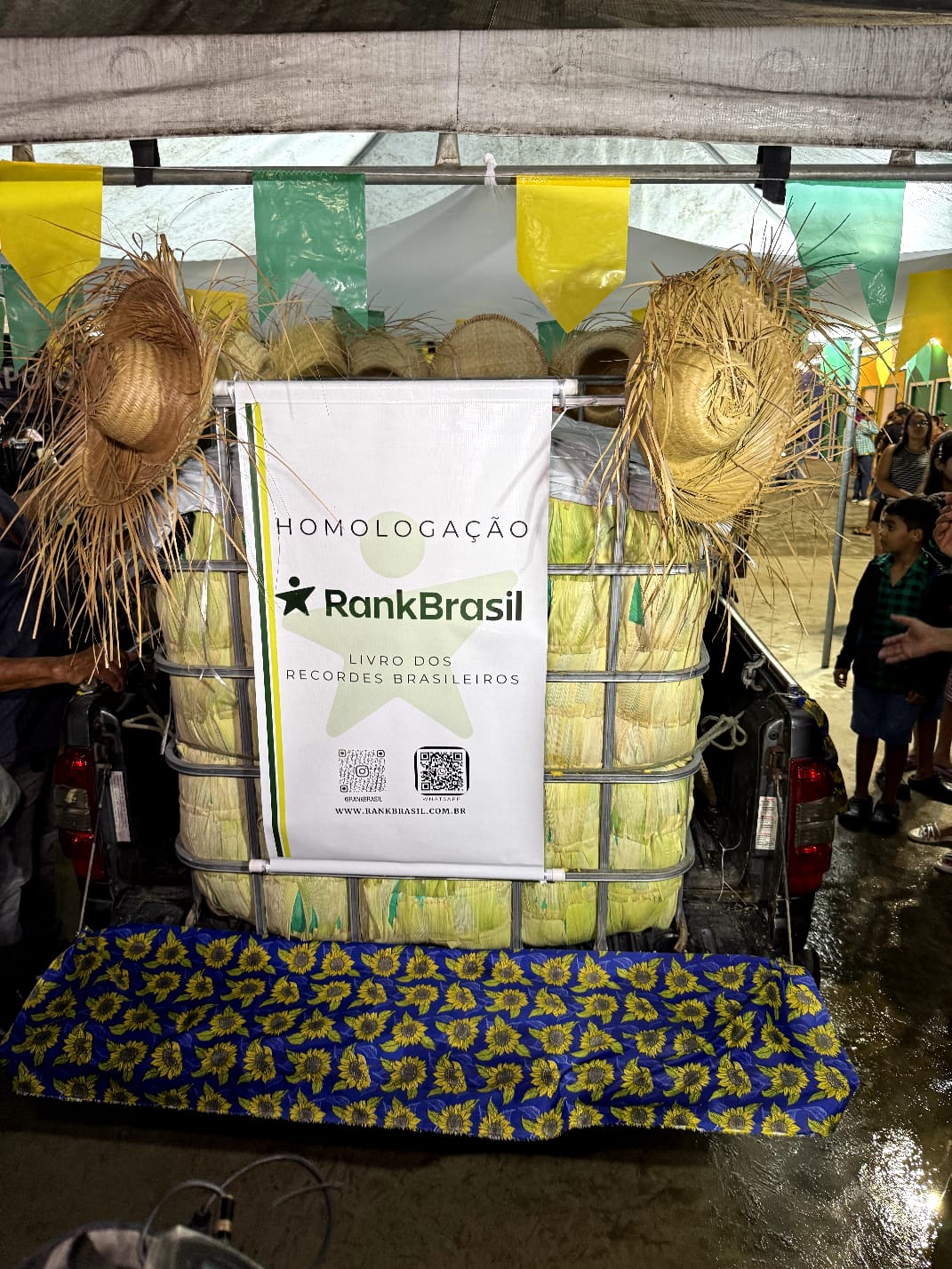 Caaporã entra para a história com registro oficial da maior pamonha do Brasil