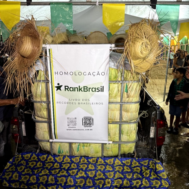 Caaporã entra para a história com registro oficial da maior pamonha do Brasil