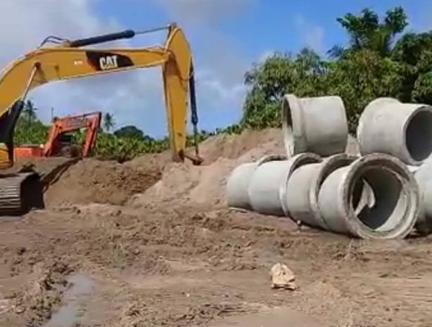 Sonho da população começa a se tornar realizado com início das obras da Ponte de Cupissura