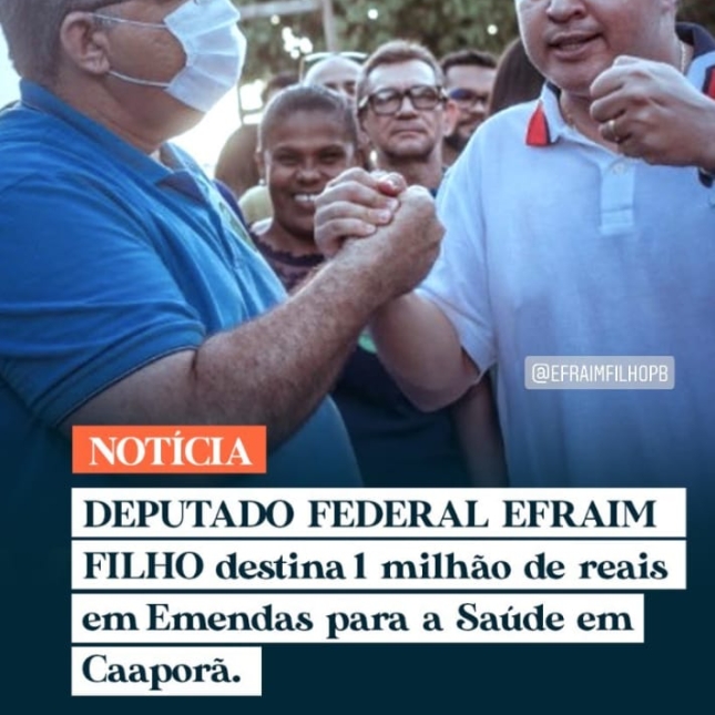Deputado Federal destina 1 milhão de reais em emendas para a saúde em Caaporã