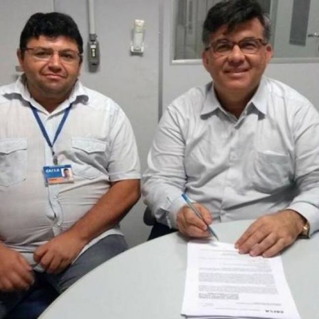 Prefeito de Caaporã assina convênio com a Caixa Econômica para pavimentar diversas ruas