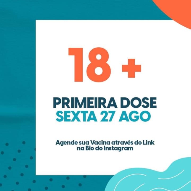 Plano de Imunização contra a COVID-19, nesta sexta-feira (27/08)