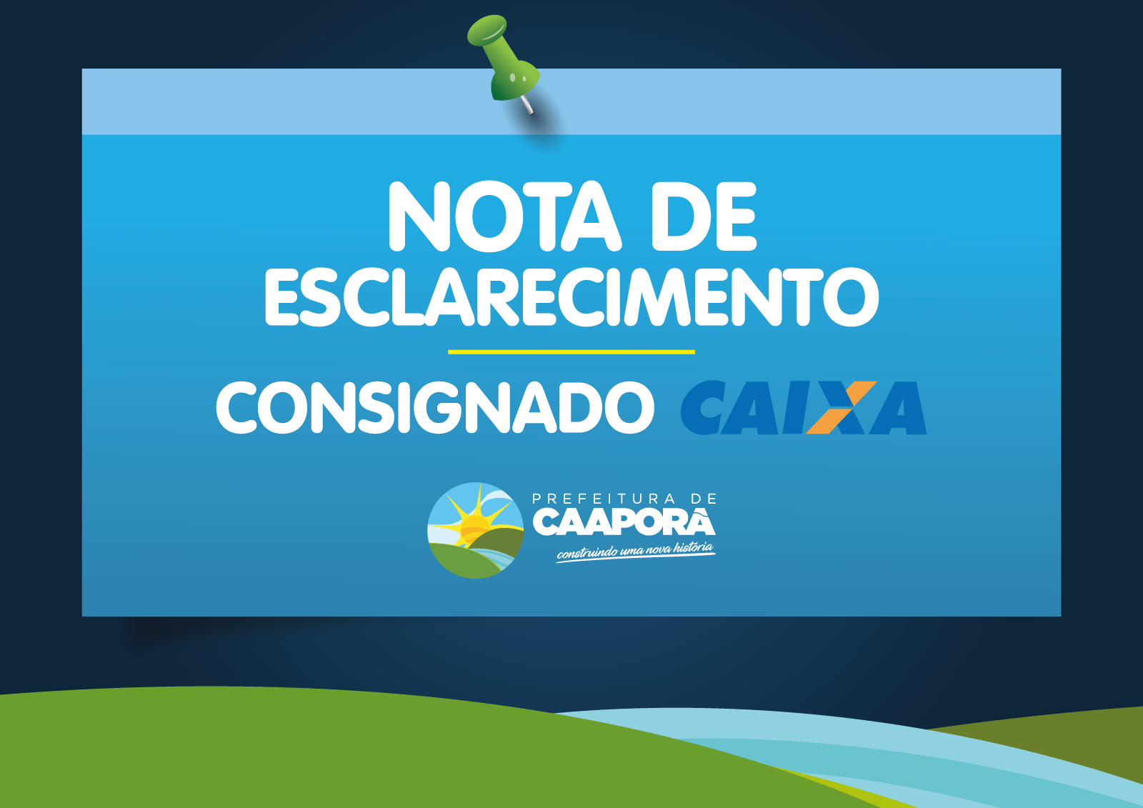 Nota de Esclarecimento - Consignado Caixa