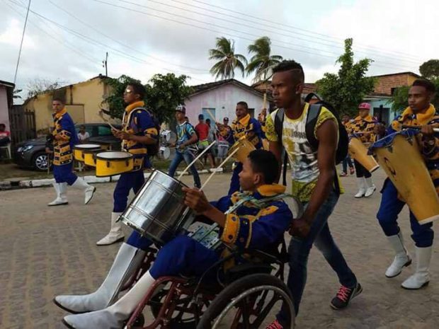 Prefeitura de Caaporã realiza encontro de bandas marciais e fanfarras e atrai grande público