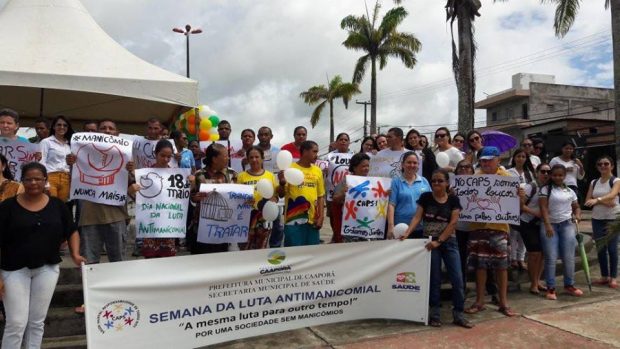 Caminhada do CAPs em Caaporã marca o Dia Nacional da Luta Antimanicomial