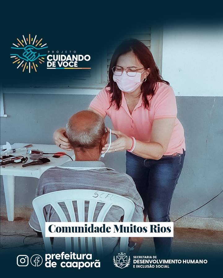 SEDHIS realiza projeto "Cuidando de Você" na comunidade Muitos Rios