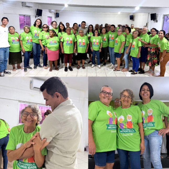 Com homenagens e apresentações, Caaporã celebra o Dia dos Avós com carinho e reconhecimento