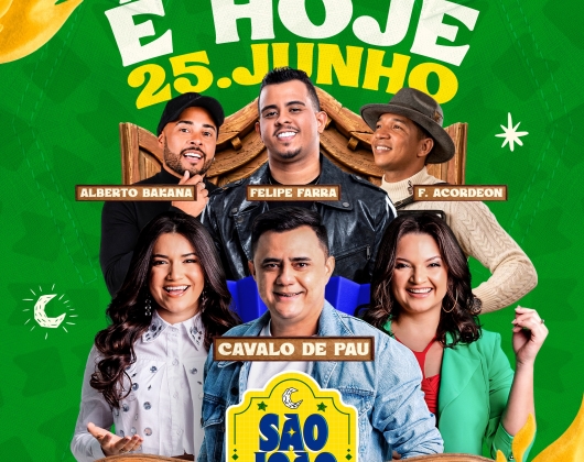 São João de Caaporã começa nesta quinta-feira com shows, tradição cultural e a maior pamonha do Brasil