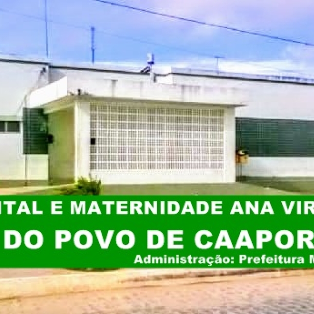 Hospital e Maternidade de Caaporã completa um mês sob administração da Prefeitura com 2.600 atendimento