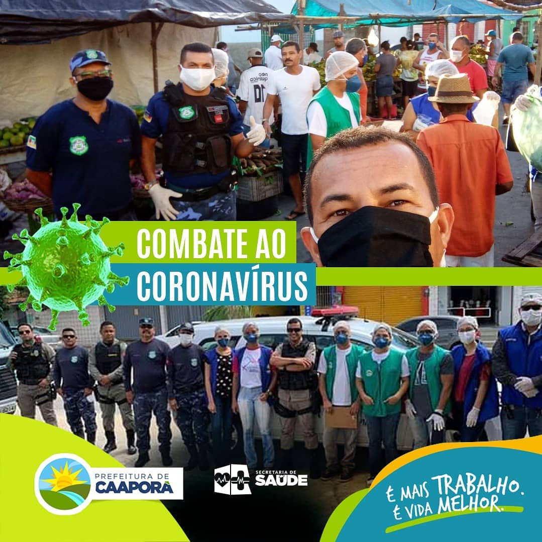 Prefeitura de Caaporã no combate ao Coronavírus (COVID-19)