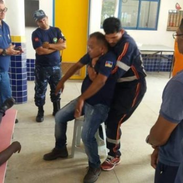 Samu realiza curso de capacitação em primeiros socorros para Guarda Municipal de Caaporã