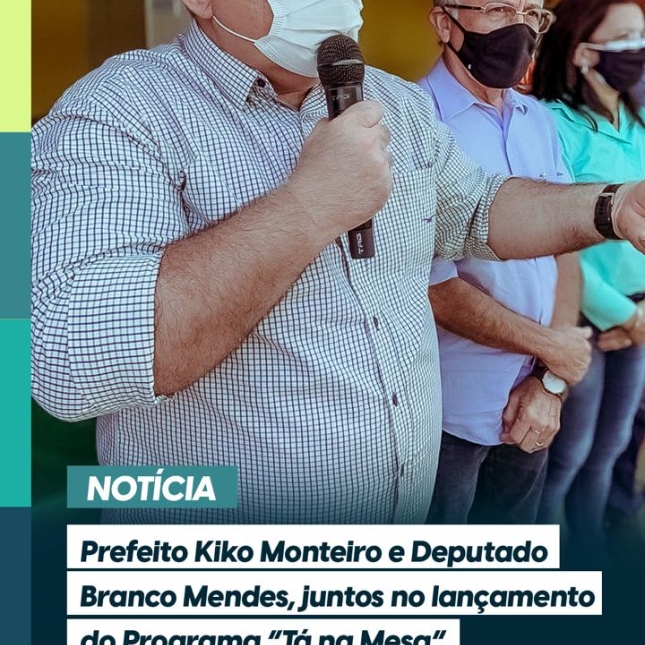 Programa "Tá na Mesa" iniciou-se em Caaporã nesta segunda (12/07)