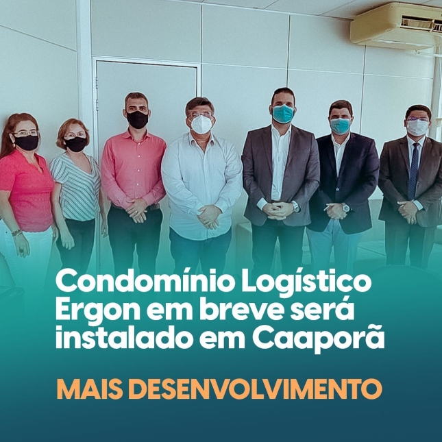Condomínio Logístico Ergon em breve será instalado em Caaporã
