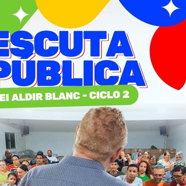 Lei Aldir Blanc: Prefeitura de Caaporã realiza escuta pública para fortalecer a cultura local