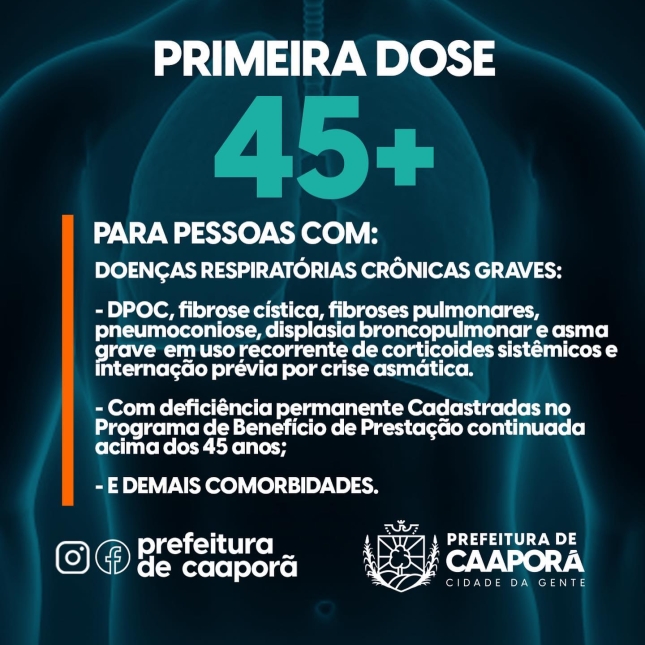 Plano de Imunização contra a COVID-19 nesta quinta-feira (20/05)