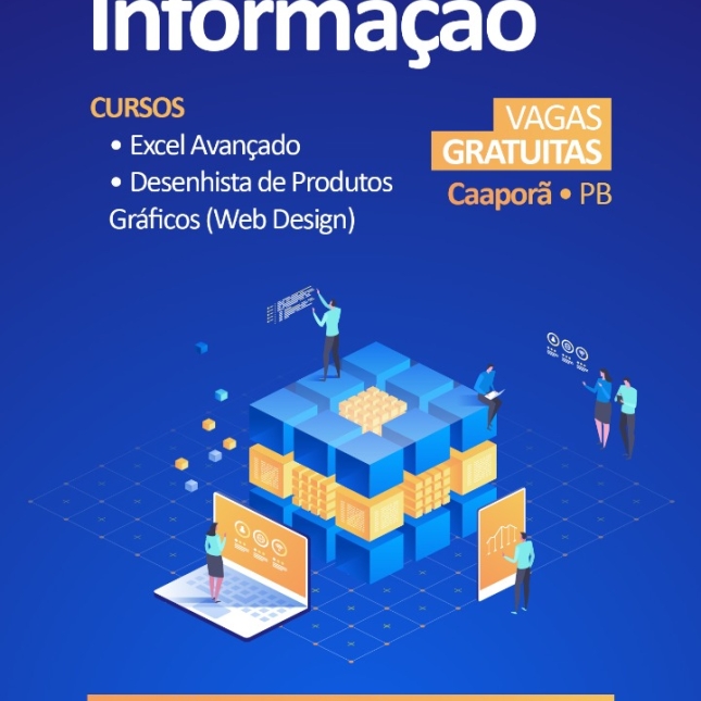 Estão abertas as inscrições para cursos gratuitos do SENAI - Caaporã