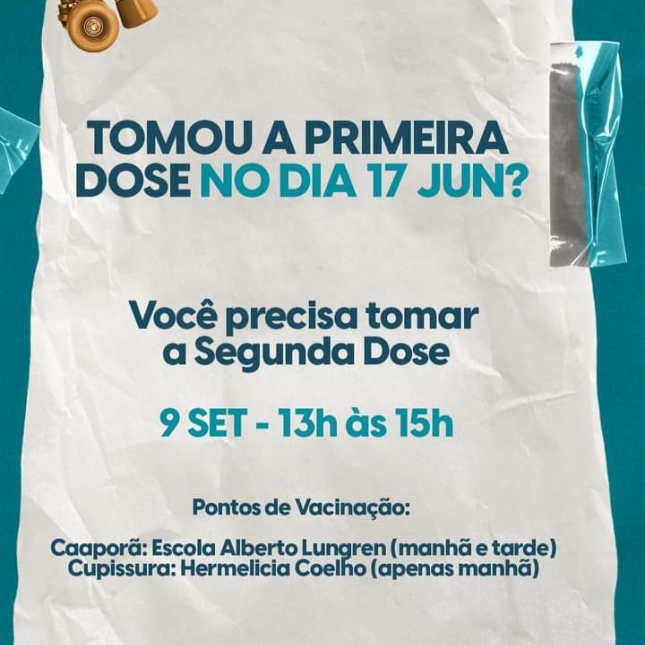 Plano de Imunização contra a COVID-19, nesta quinta-feira (09/09)