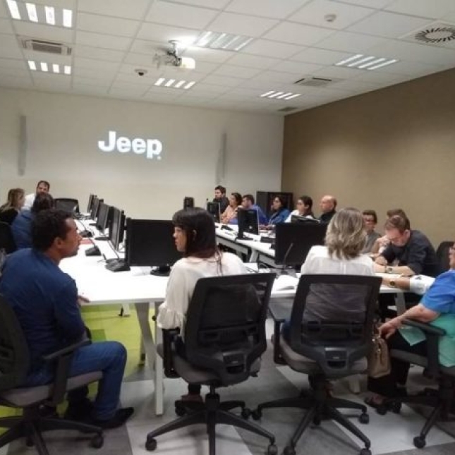 Secretários de Alhandra e Caaporã participam de reunião na Jeep sobre aprimoramento do ‘Rota do Saber’