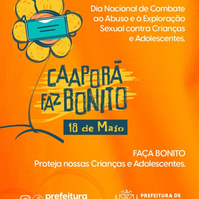 18 de maio: Dia Nacional de Combate ao Abuso e Exploração Sexual contra Crianças e Adolescentes