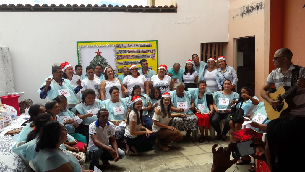 Secretaria de Saúde realiza confraternização de Natal do CAPS - I